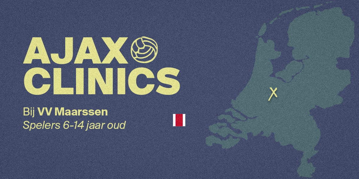 Ajax Clinic bij VV Maarssen